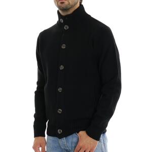 CARDIGAN BOTTONI NERO